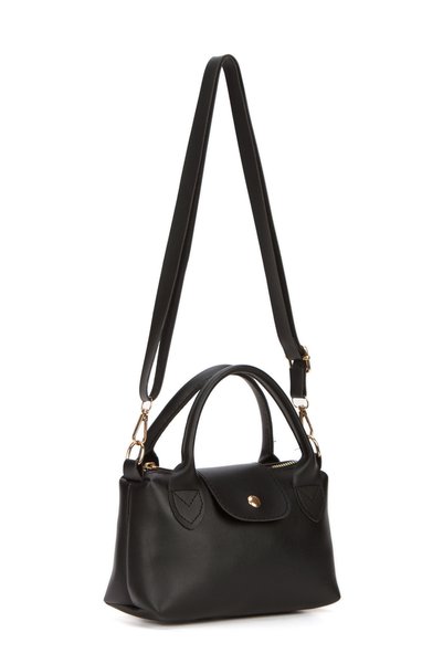 Adelina Bags 3-Piece Bag Pack Women's Crossbody Minimalist Hand and Shoulder Bag 3 Bags Black Cream and Beige