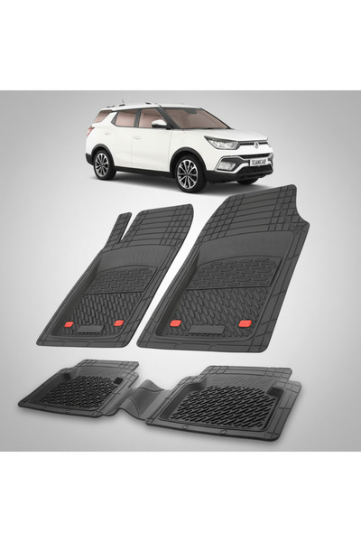 TEAMCAR Covorașe auto compatibile SsangYong Tivoli XLV 2016-2021 |   Negru