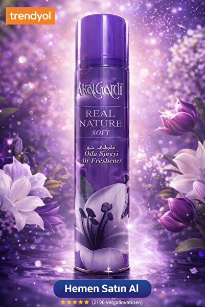 Akat Gardi - Oda Spreyi REAL NATURE SOFT