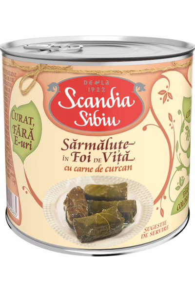 Scandia Sb SCANDIA SARMALUTE BEEF PASTRY WITH TURKEY 400gr 6/BAX