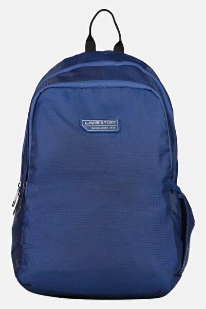 Lavie Men Brand Logo Backpack, Navy