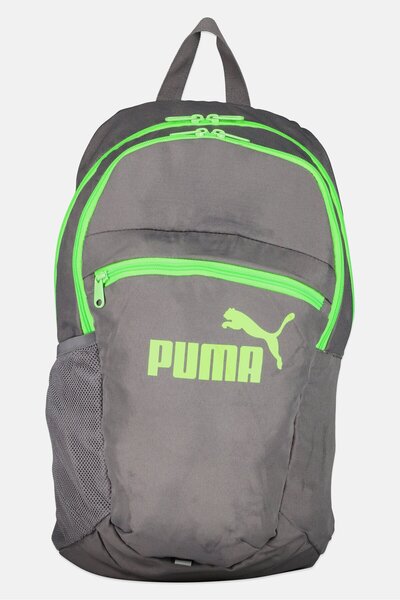 Puma Men Brand Logo Backpack, Grey
