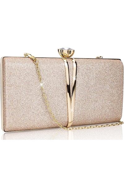 Arabest Evening Bag Small Clutch Purses Leopard Purse Formal Wedding Handbag ...