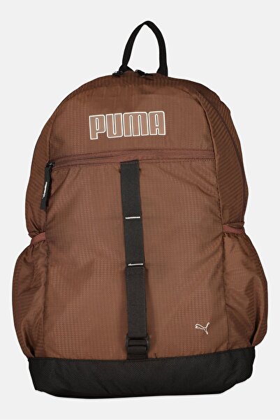 Puma Men Brand Logo Backpack, Brown