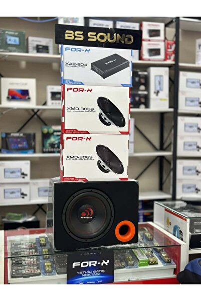 BSSOUND 4 ADET MIDRANGE 1500 LUK BASS full set AMFI DAHIL