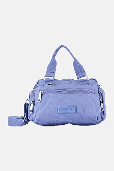 I Love Fashion Women Brand Logo Handbag, Lavender