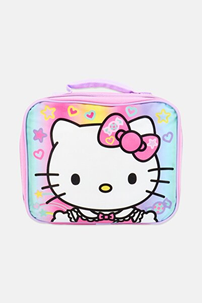Hello Kitty Kids Girl Rectangle Lunch Bag, Multicolor