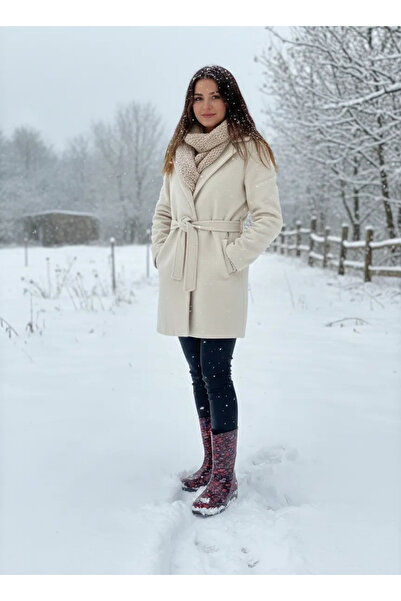 belixspor Garden and Rain Women's Floral Boots 36-40 Orange