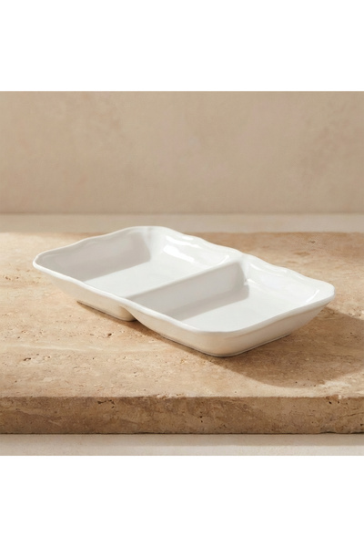 Aryıldız Voyage 2-Compartment Serving Plate 17 cm