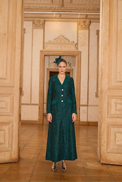 SENNA ELINA DRESS Zümrüt