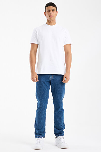 JUD Rene 279 Normal Waist Dark Blue 90's Straight Jeans for Men