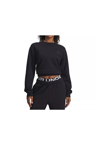 Under Armour Hanorac Icon Vida Polar cu guler rotund, cu amestec de bumbac, n...