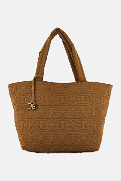 Sam Edelman Women Brand Logo Tote Bag, Tan