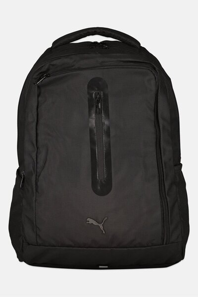 Puma Men Brand Logo Backpack, Black