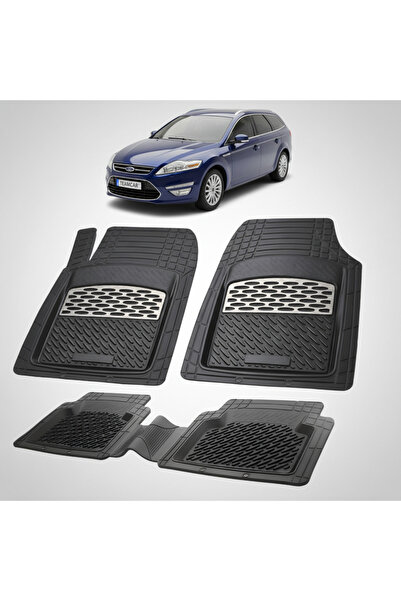 TEAMCAR Covorașe Combi compatibile cu Ford Mondeo Mk4 2007-2014 | Argintii