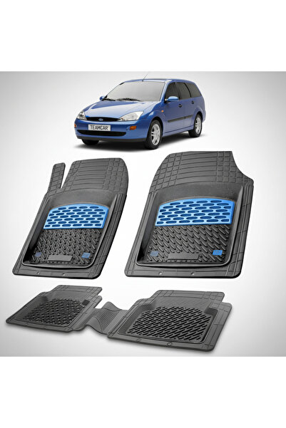 TEAMCAR Συμβατά πατάκια Ford Focus Mk1 1998-2005 | Μπλε