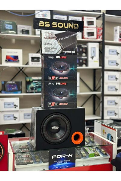 BSSOUND 4 ADET OVAL MIDRANGE 1400 WAT BASS 4000 WAT AMFI DAHIL