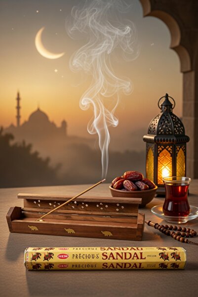 memyap Ramazan Huzur Seti | Ahşap Tütsülük ve Sandal Tütsü Hediyeli | İftar v...