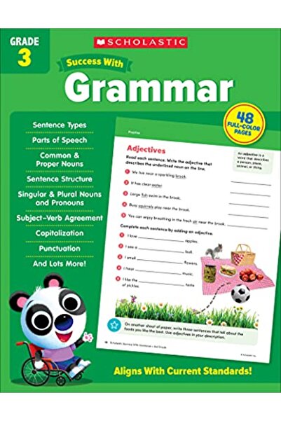 Scholastic Us النجاح الدراسي مع قواعد اللغة الإنجليزية - الصف الثالث