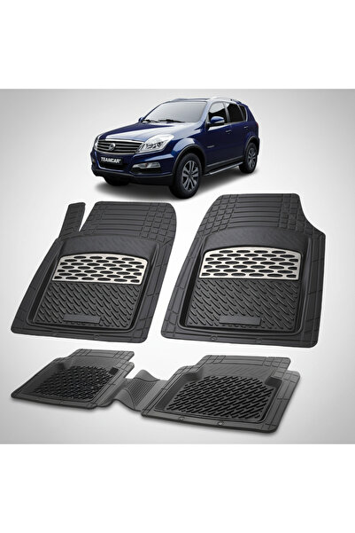 TEAMCAR Covorase SsangYong Rexton W Compatibile 2001-2017 | Silver