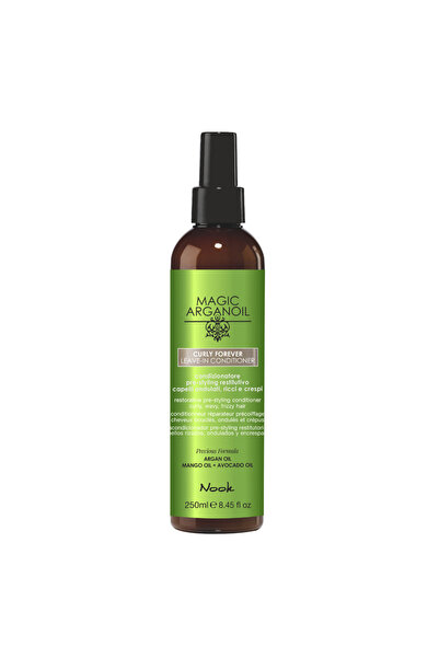 Nook Magic ArganOil Curly Forever Leave‑In Conditioner pentru Păr Creț și Ond...