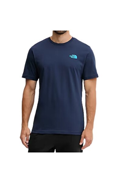 THE NORTH FACE Tricou bărbătesc cu mânecă scurtă Box NSE, bleumarin Summit/al...