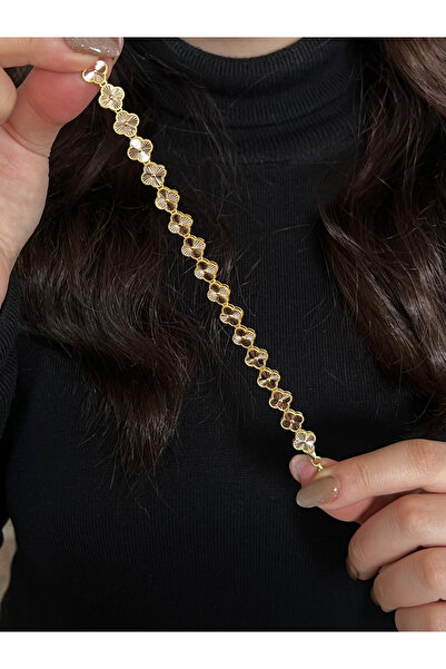 Kuyumcum Aynalı Yonca Bileklik