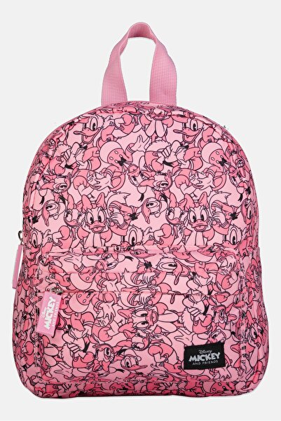 Disney Kids Girl Mickey And Friends Graphic Print Backpacks, Multicolor