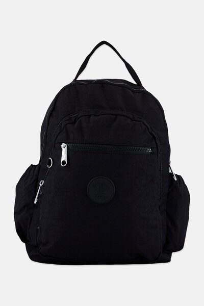 I Love Fashion Women Brand Logo Nora Backpack, Black