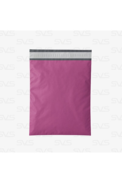SVS ETİKET PLASTİK Cepsiz Vişne Kargo Poşeti - 18x25+5 / 100 Adet