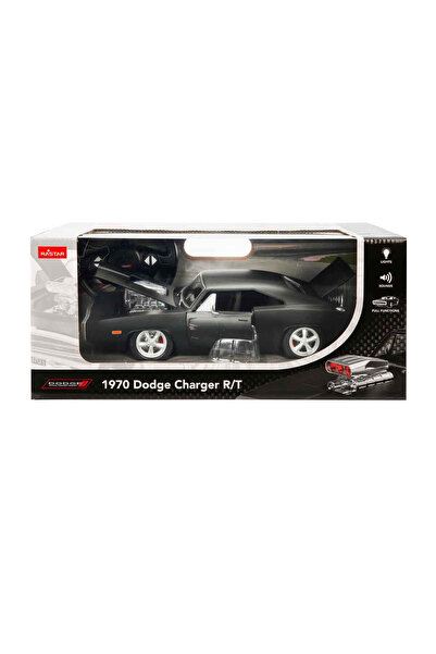 Rastar 1:16 1970 Dodge Charger R/T Sesli ve Işıklı Uzaktan Kumandalı Araba S0...
