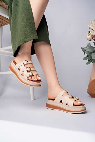 LEYDİ SHOES ΠΑΝΤΟΦΛΕΣ ΜΑΪΑ ΜΕ ΤΡΙΕΣ ΛΩΡΙΔΕΣ ΚΑΙ ΑΓΚΡΑΦΑ