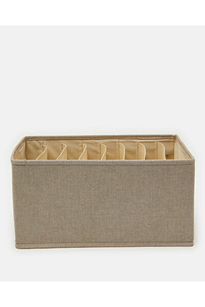 REDTAG Beige 8-Compartment Storage Organizer Box