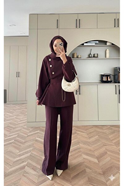 KILIF STORE Vera Arkasi Suit with Cape and Pants