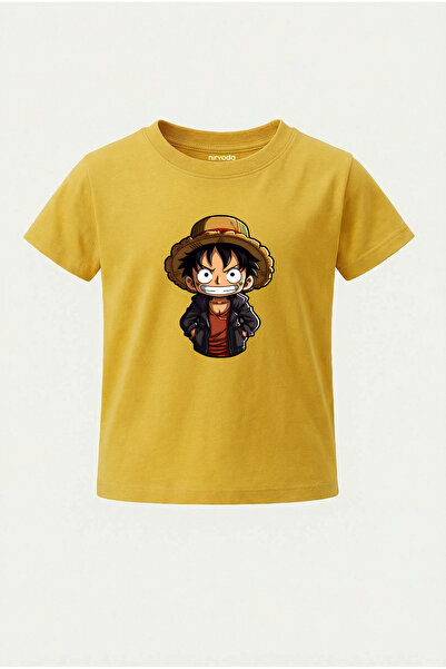 nirvoda Tricou pentru copii Monkey D Luffy One Piece Style cu imprimeu Tricou...