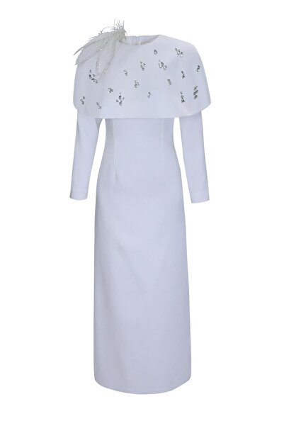 SENNA WONDERLAND DRESS Ekru