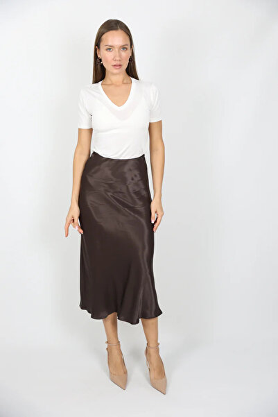 ZT MED Satin Bias Skirt