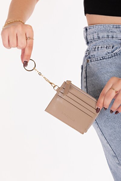 Gondol Hmx Polo Daily Useful Card Holder Wallet Hmx.107 Mink