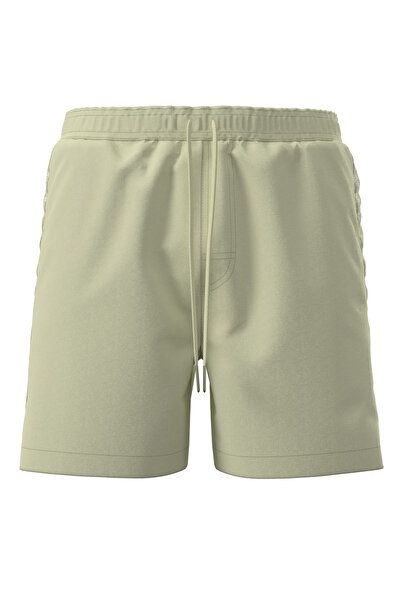 Calvin Klein Men's Medium Length Drawstring Core Green Boxer