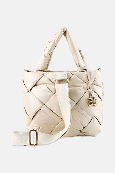 Sam Edelman Women Quilted Handbag, Ivory