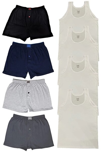 Tutku Harman Men's 4 Athlete 4 Boxer Set