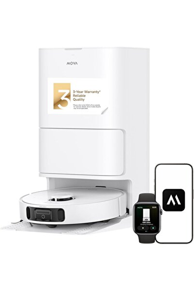MOVA مكنسة كهربائية ومسح روبوتية E40 ألترا