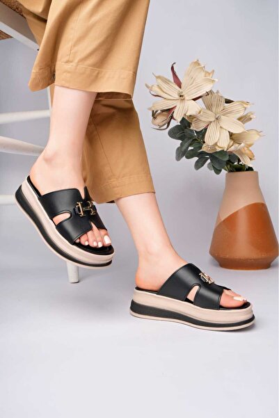 LEYDİ SHOES ΜΑΥΡΕΣ ΠΑΝΤΟΦΛΕΣ MAYA ΜΕ ΜΟΝΗ ΠΡΟΣΘΙΑΠΡΟΣΘ