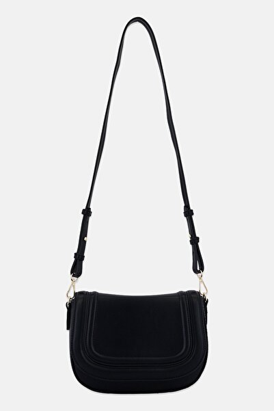 DeeZee Women Brand Logo Cross Body Bag, Black