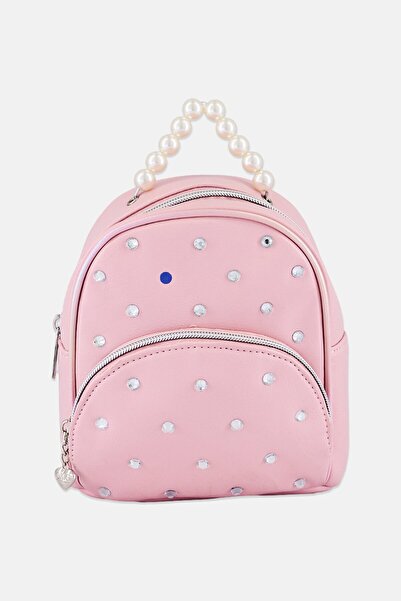 Miss Gwen's OMG Kids Girl Rhinestone Backpack, Pink