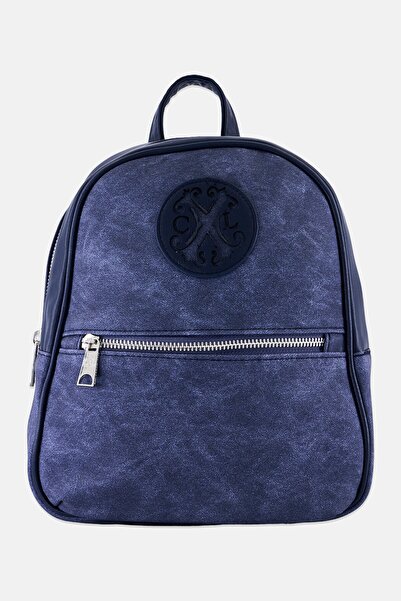 CXL by Christian Lacroix Women Brand Logo Backpack, Washed Navy