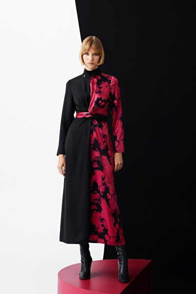 SENNA UMBERTA DRESS Fuşya