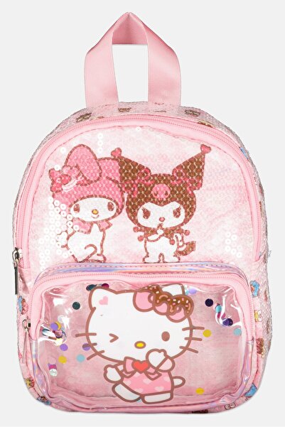 Hello Kitty Kids Girl Graphic Print Mini Backpack, Multicolor
