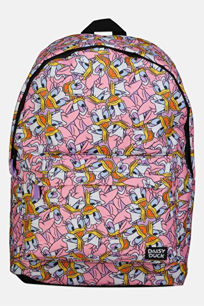 Disney Mickey And Friends Kids Girl Allover Print Backpack, Multicolor