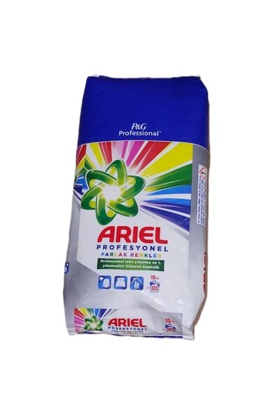 Ariel Professional Color Powder Detergent, 15kg